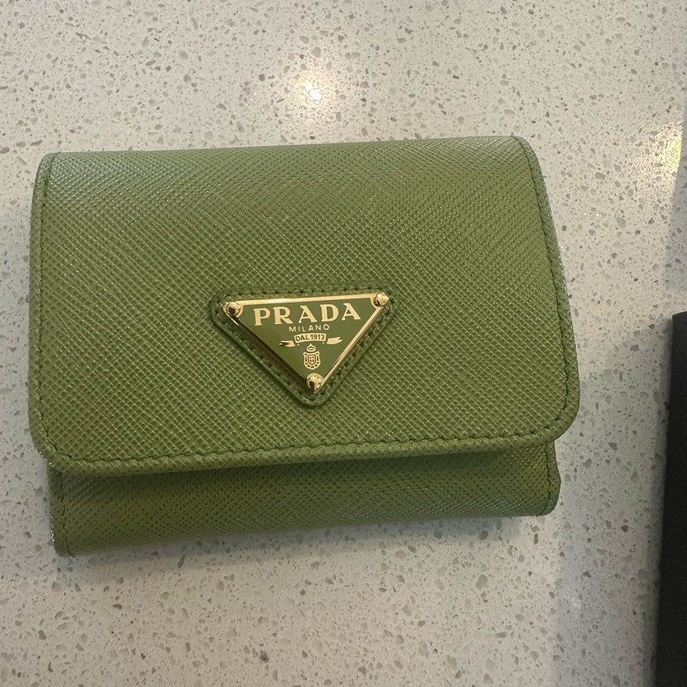 Authentic small Prada wallet